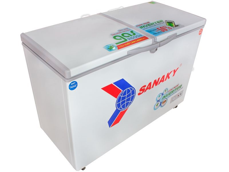 Tủ Đông 2 Ngăn Inverter Sanaky 220 Lít VH-2899W3 (Dàn Đồng)