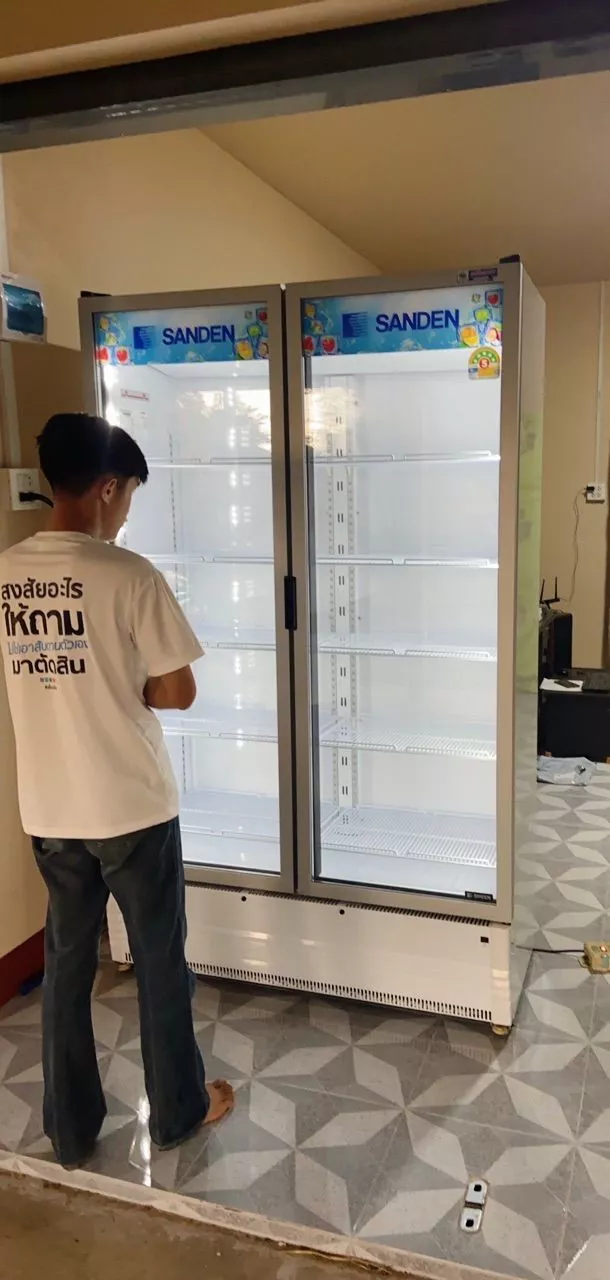 Tủ mát Sanden SPB-1000 842 lít hai cánh