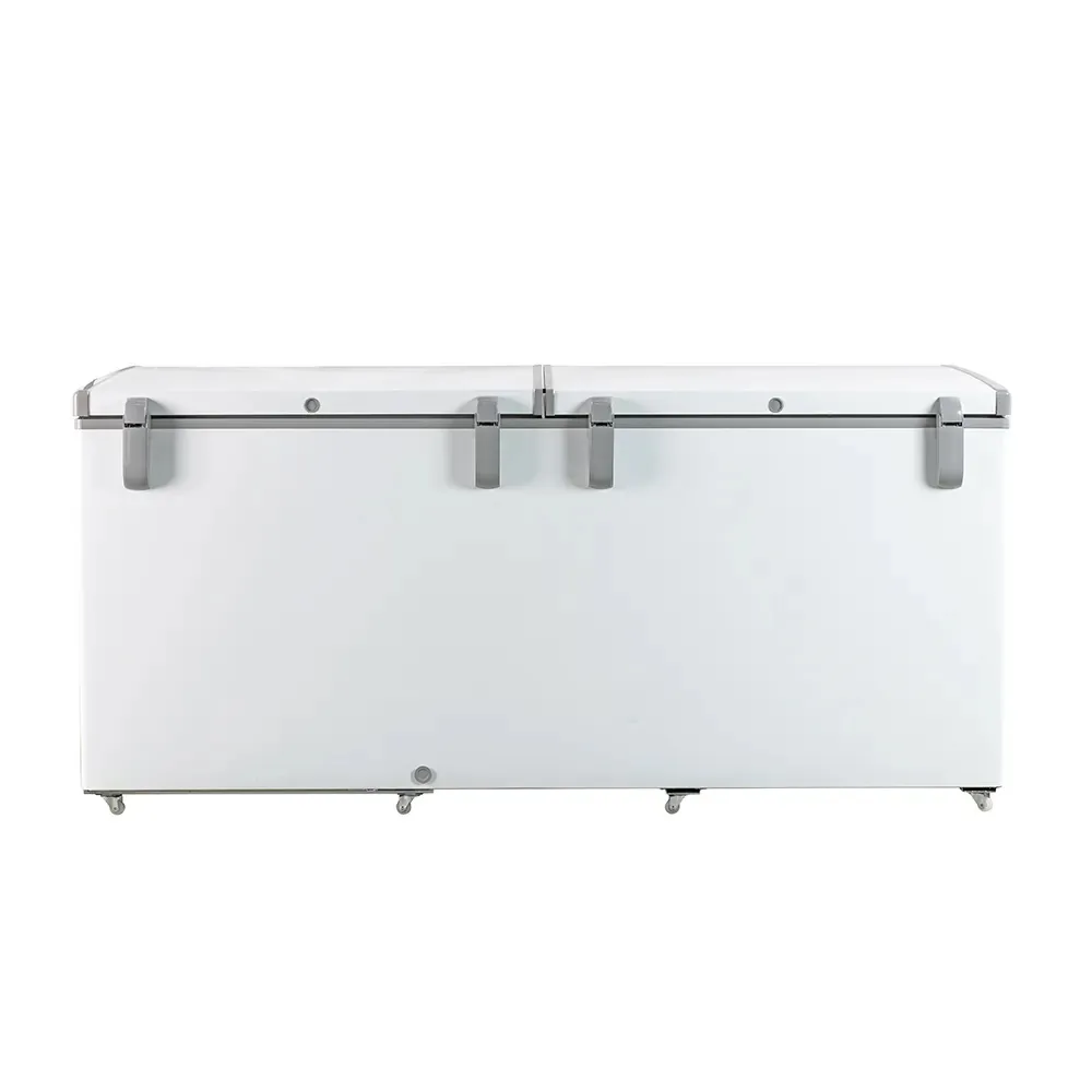 Tủ đông Alaska 1050 lít HB-1200C (Dàn đồng, 2 nắp dỡ, 8 bánh xe) – ảnh 3