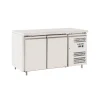 Bàn đông inox Alaska 1,36 m T-15F (2 cửa, Gas R404A) – ảnh 2