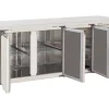 Bàn đông inox Alaska 1,8 m T-18F (3 cửa, Gas R404A) – ảnh 1