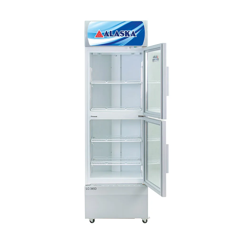 Tủ mát Alaska 345 lít LC-345D (2 cửa trên dưới, kính Low-E) – ảnh 3