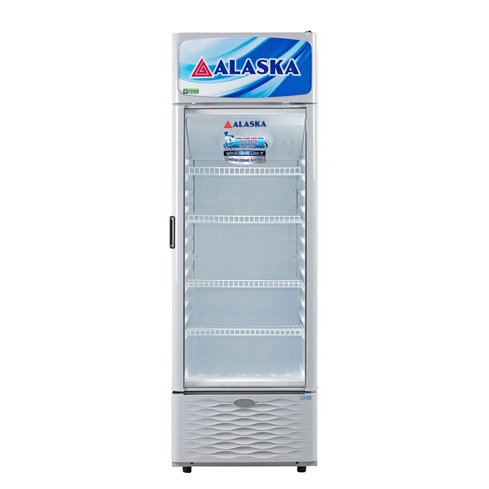 Tủ mát Alaska Inverter 300 lít LCI-300 (Kính Low-E, tiết kiệm điện)