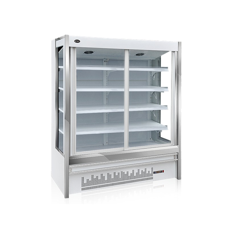 Tủ mát đứng kính lùa Oucboll 1055L LG-1500F (Làm lạnh quạt gió)